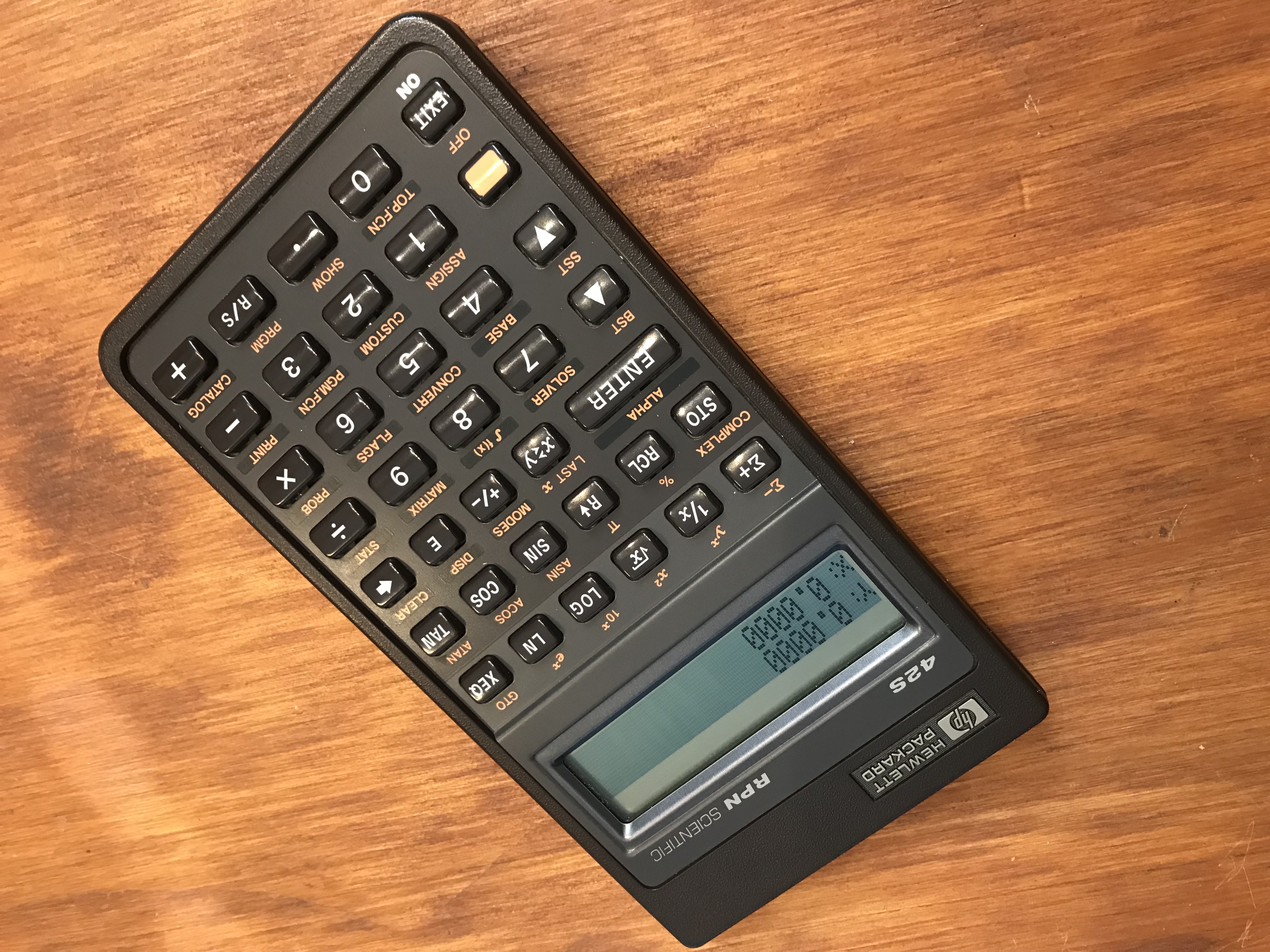 Hewlett-Packard HP42s Calculator